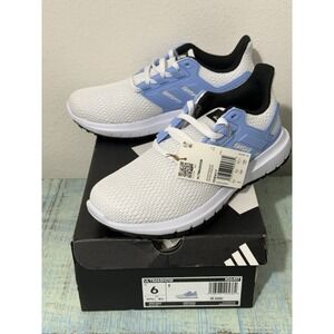 Adidas Ultimashow Women's Sneakers Size 6 Cloud White/ Blue Dawn/ Core Black NIB